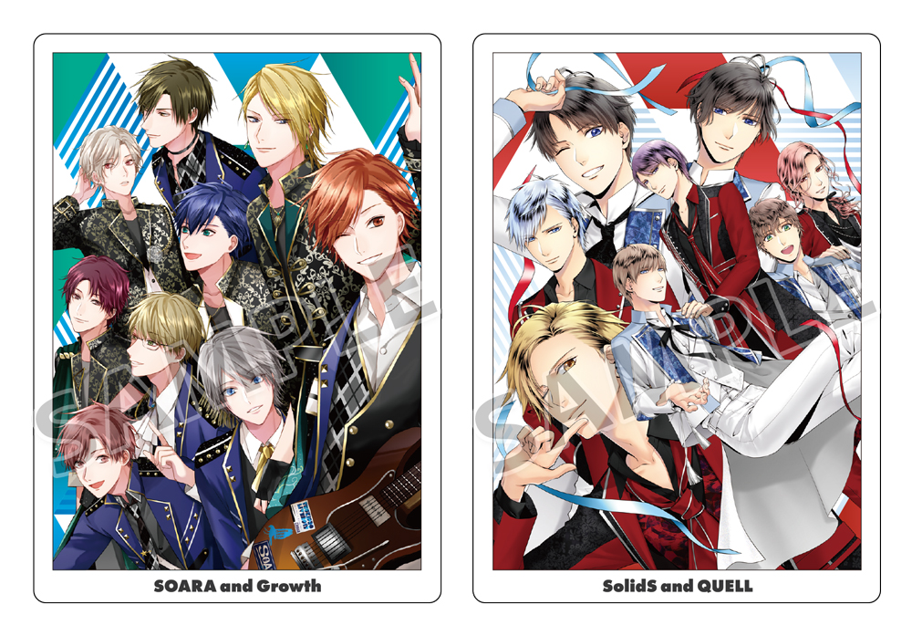 「TSUKIPRO THE ANIMATION 2」ENDING THEME SONG COLLECTION集合イラストカード2枚セット